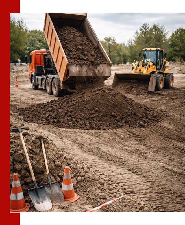 Поставка и доставка планировочного грунта в Саянске
