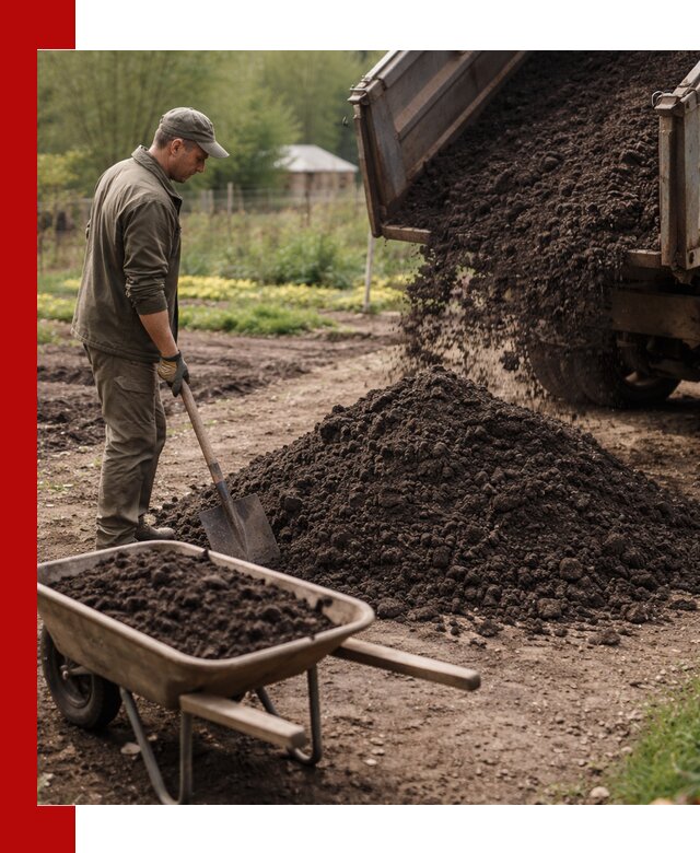Доставка качественной земли для огорода в Саянске