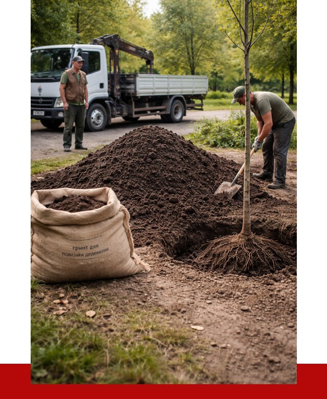 Грунт для посадки деревьев в Саянске от 1221 р. | ПРОНЕРУДСск