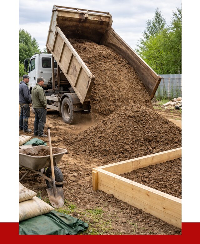 Торфо песчаная смесь в Саянске с доставкой от 1882 р. | ПРОНЕРУДСск