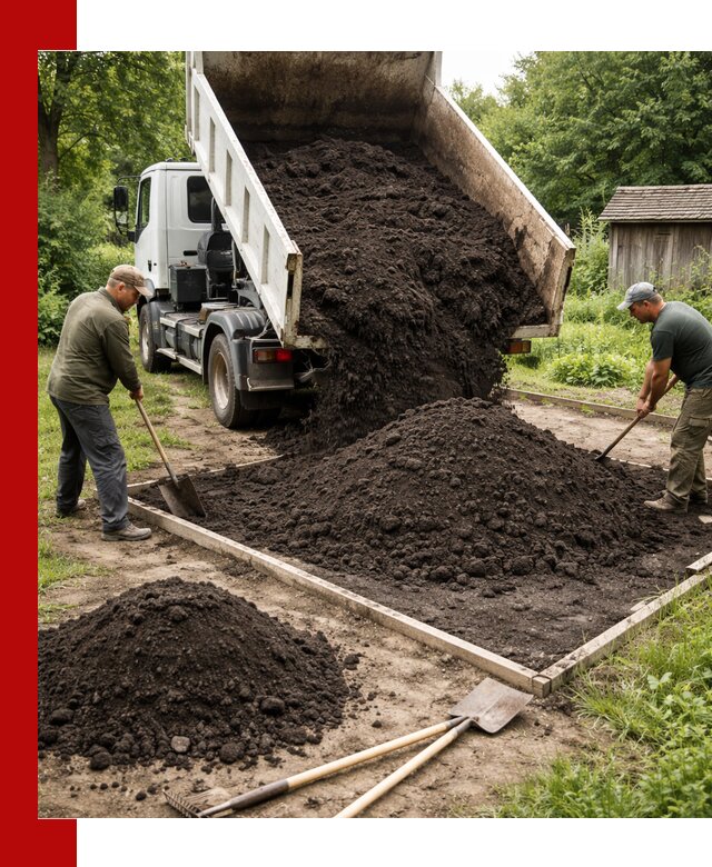 Купить чистый чернозем для огорода с доставкой в Саянске