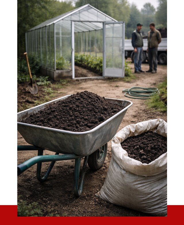 Чернозем для теплицы в Саянске с доставкой от 1526 р. | ПРОНЕРУДСск