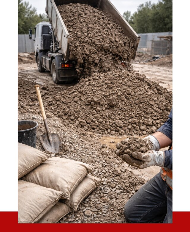 Купить глина для засыпки в Саянске от 1221 р. за куб | ПРОНЕРУДСск