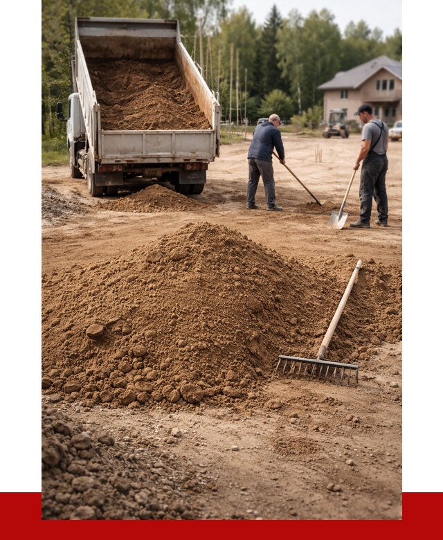 Суглинок для планировки в Саянске с доставкой от 4273 р. | ПРОНЕРУДСск