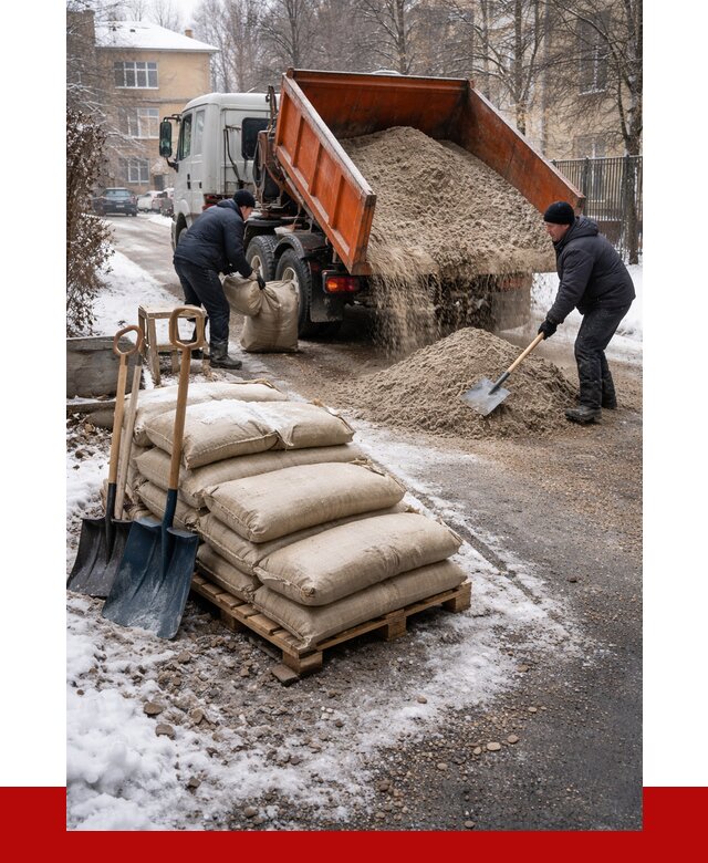 Противогололедные материалы оптом в Саянске от 4273 р. | ПРОНЕРУДСск