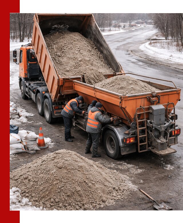 Поставка и вывоз пескосоля в Саянске оптом и в розницу