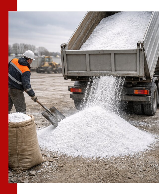 Поставка хлористого натрия оптом и в розницу в Саянске