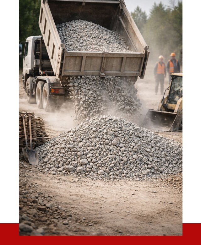 Купить дробленый бетон в Саянске от 1730 р./куб | ПРОНЕРУДСск