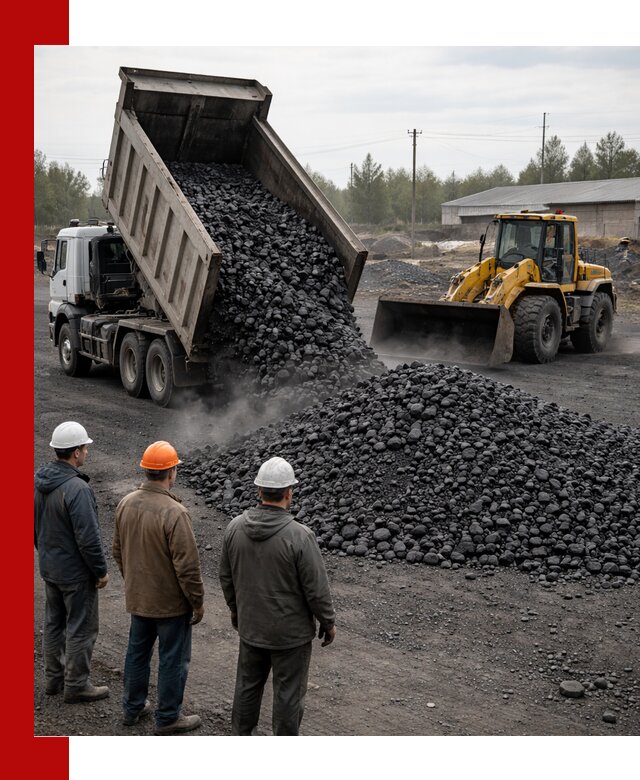 Доставка угля антрацита в Саянске с самосвалами и погрузкой
