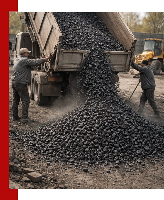 Доставка угля семечка самосвалами в Саянске