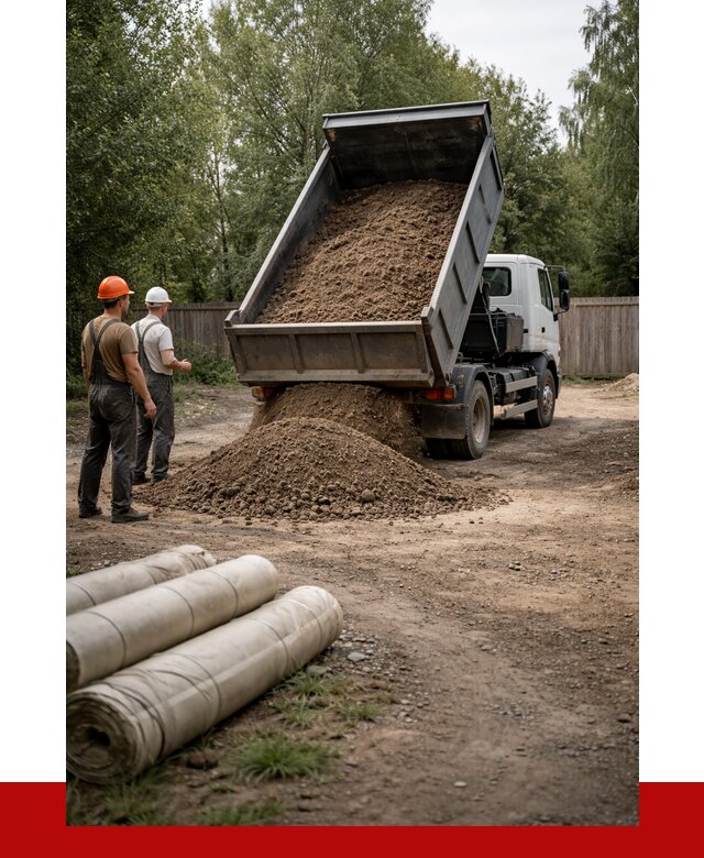 Доставка сыпучих материалов самосвалом в Саянск от 4273 р. | ПРОНЕРУДСск