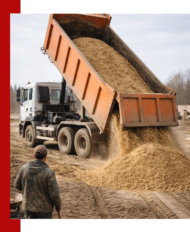 Аренда самосвала 20 тонн для перевозки грузов в Саянске