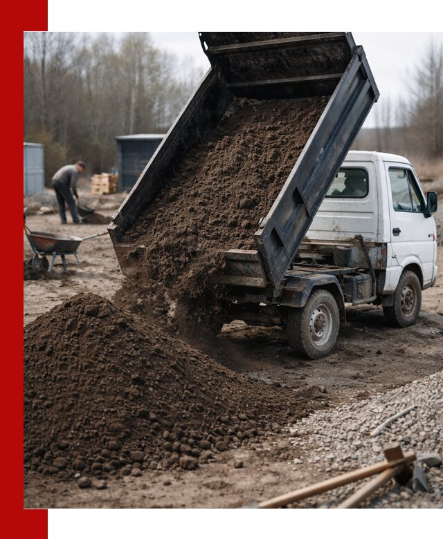 Аренда минисамосвала в Саянске для доставки сыпучих материалов