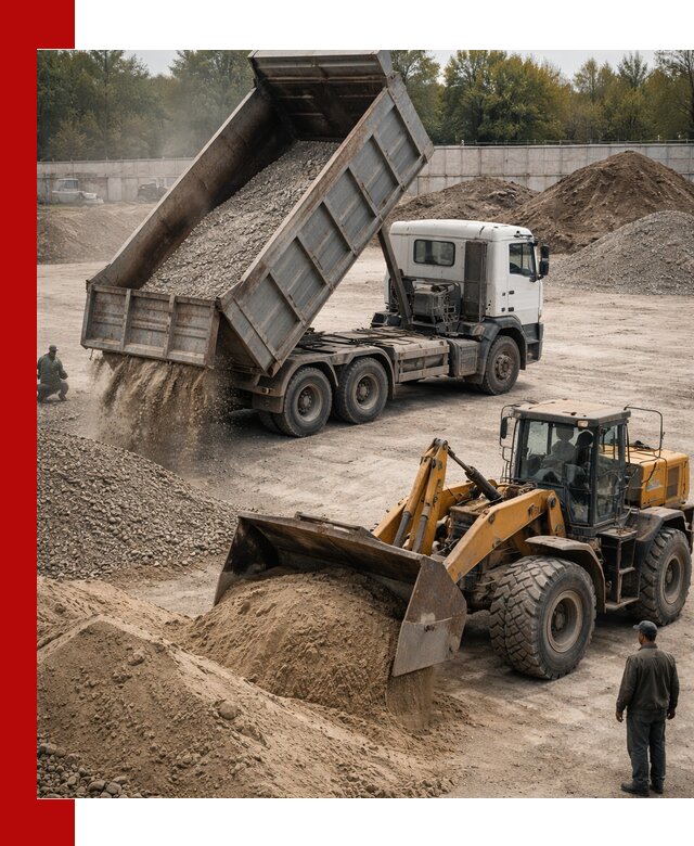 Перевозка сыпучих грузов самосвалами и бортовыми в Саянске