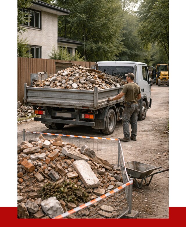 Вывоз строительного мусора с погрузкой в Саянске от 7631 р | ПРОНЕРУДСск