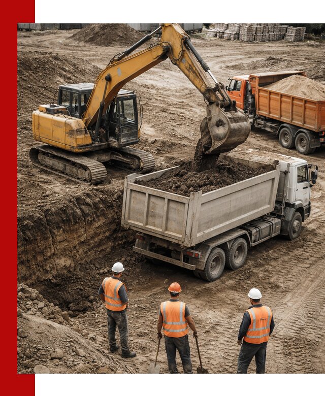 Разработка грунта для строительства и благоустройства в Саянске