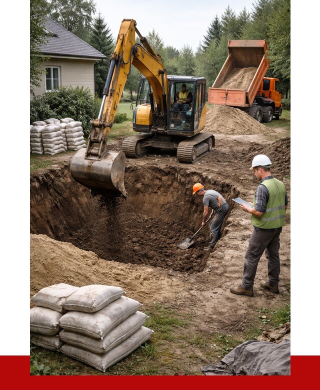 Рытье котлована в Саянске быстро от 4578 р. ПРОНЕРУДСск