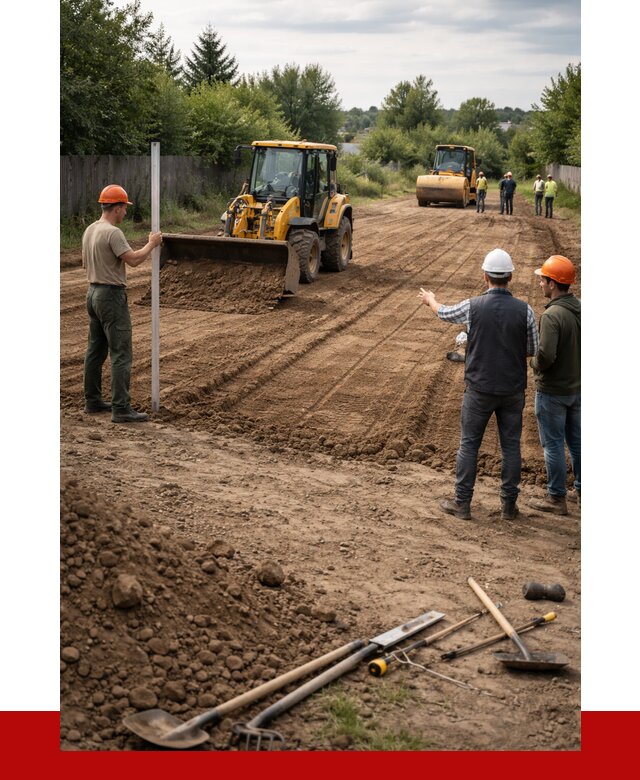 Планировка участка грунтом в Саянске от 4578 р ПРОНЕРУДСск